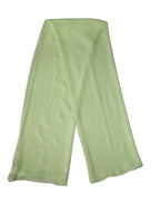 Dolce & Gabbana Light Green Silk Neck Wrap Stole 200cm x 134cm Scarf