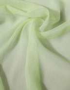 Dolce & Gabbana Light Green Silk Neck Wrap Stole 200cm x 134cm Scarf