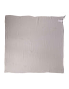 Dolce & Gabbana Light Pink Silk Neck Wrap Foulard 91.5cm x 88cm Scarf