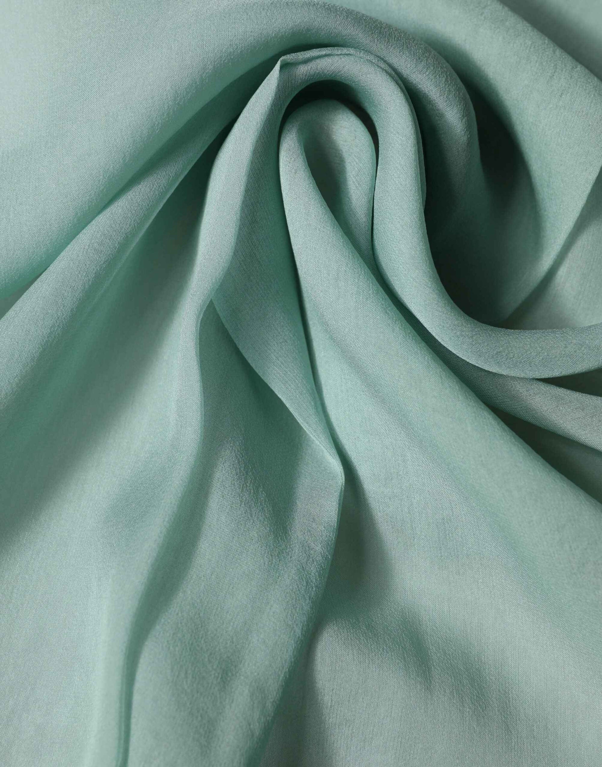 Dolce & Gabbana Teal Silk Sash Wrap Foulard Stole 292cm x 19cm Scarf