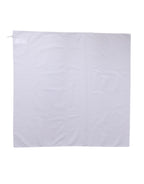 Dolce & Gabbana White Cotton Wrap Square Shawl Stole 71cm x 70cm  Scarf
