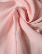 Dolce & Gabbana Light Pink Silk Neck Wrap Shawl Stole 272cm x 120cm Scarf