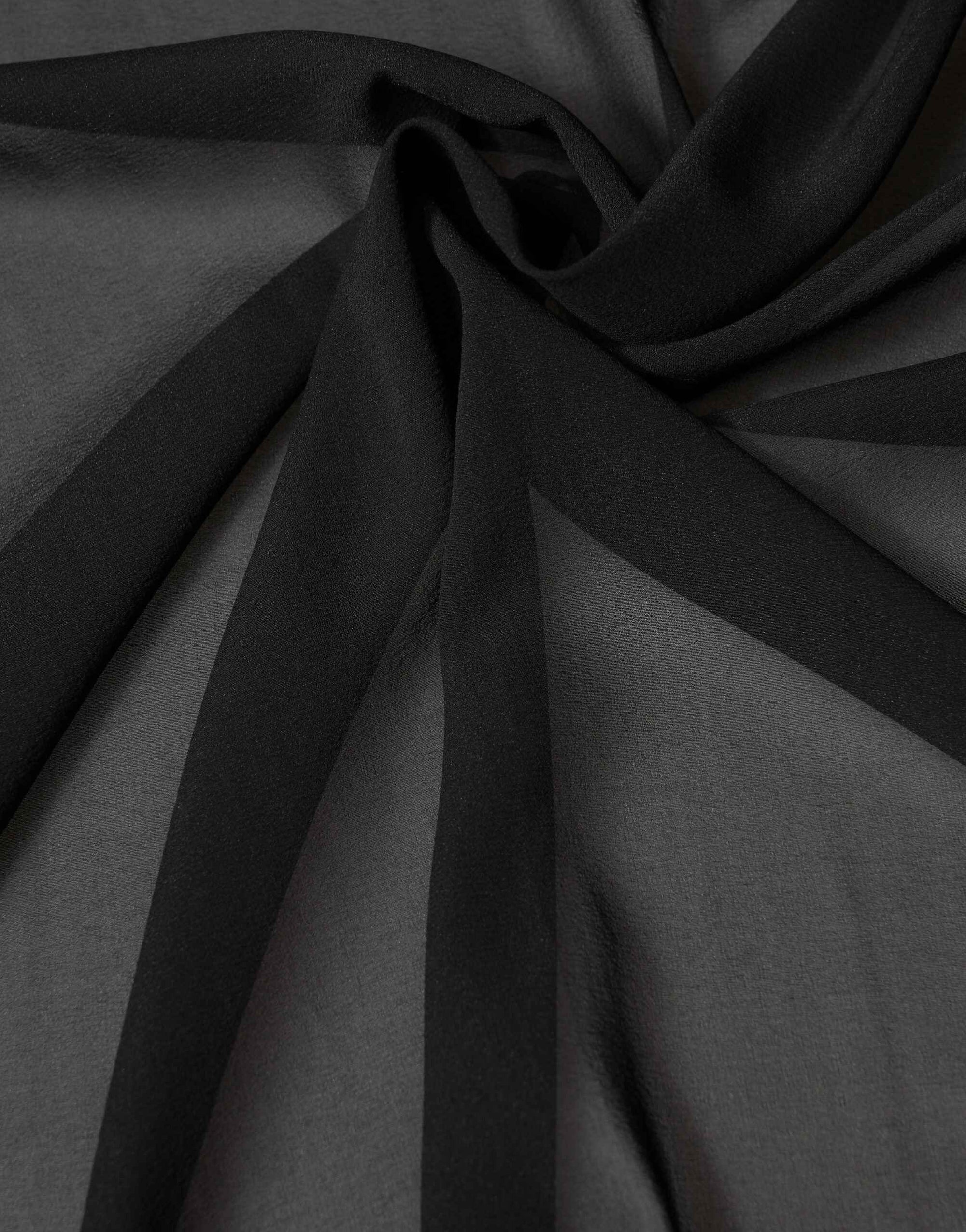 Dolce & Gabbana Black Silk Neck Wrap Shawl Stole 200cm x 64cm  Scarf