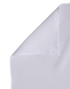 Dolce & Gabbana White Silk Neck Wrap Shawl Stole 200cm x 64cm  Scarf