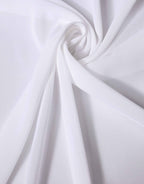 Dolce & Gabbana White Silk Neck Wrap Shawl Stole 200cm x 64cm  Scarf
