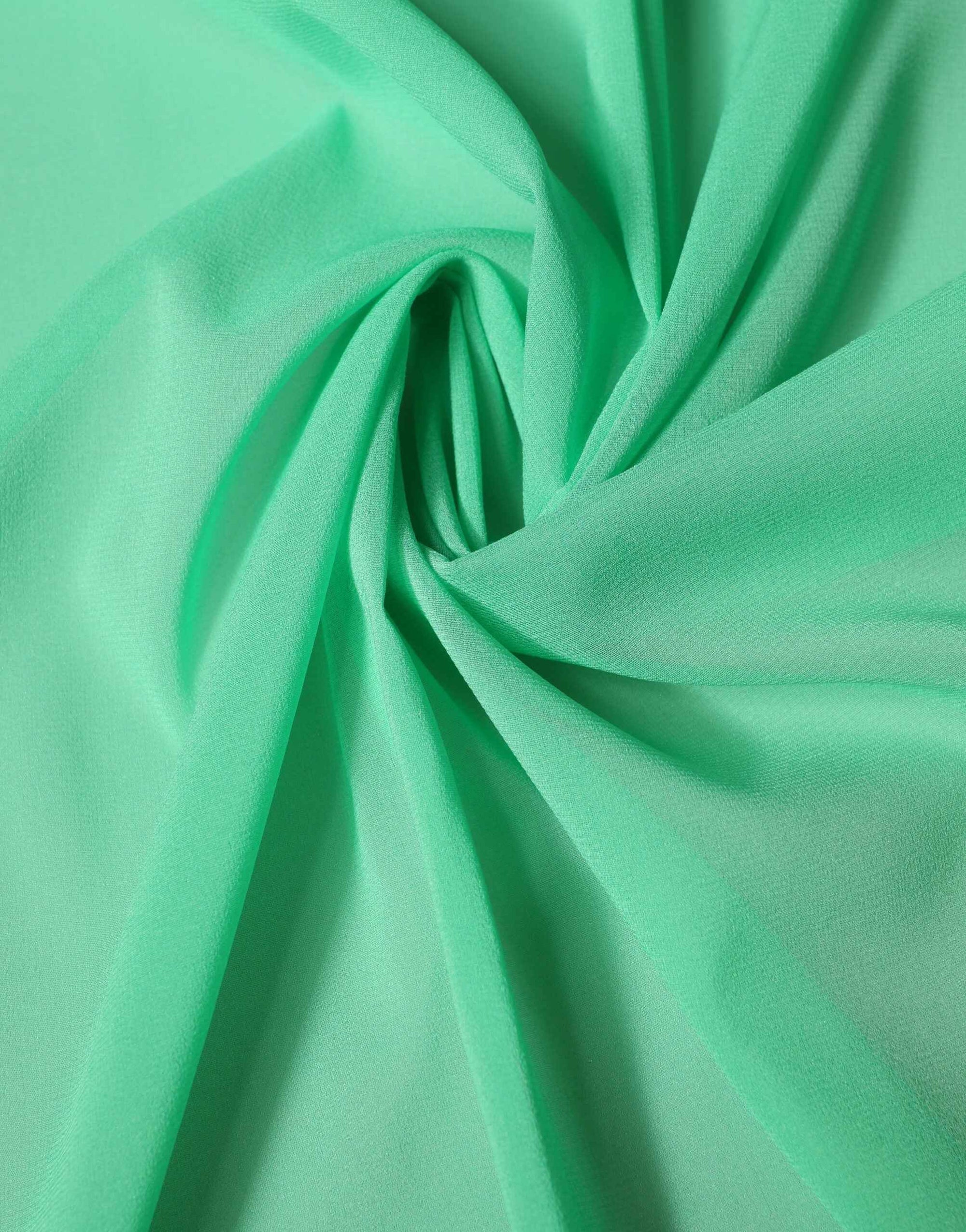 Dolce & Gabbana Green Silk Neck Wrap Shawl Stole 200cm x 64cm  Scarf