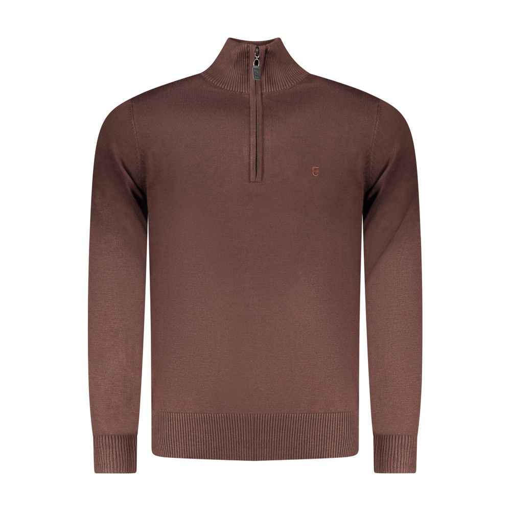 Coveri Moving Marrone Viscosa Mens Sweater