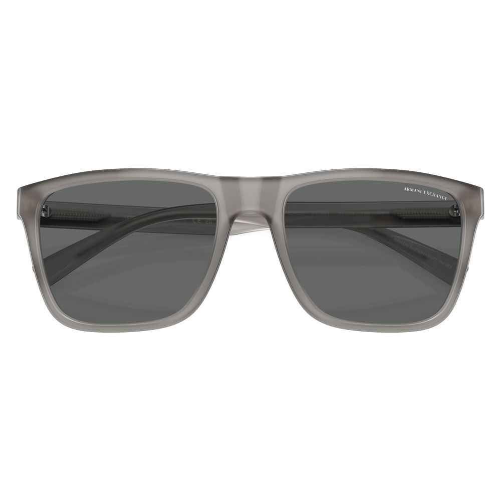 Armani Exchange Gray Resin Sunglasses