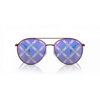 Michael Kors Brown Metal Sunglasses