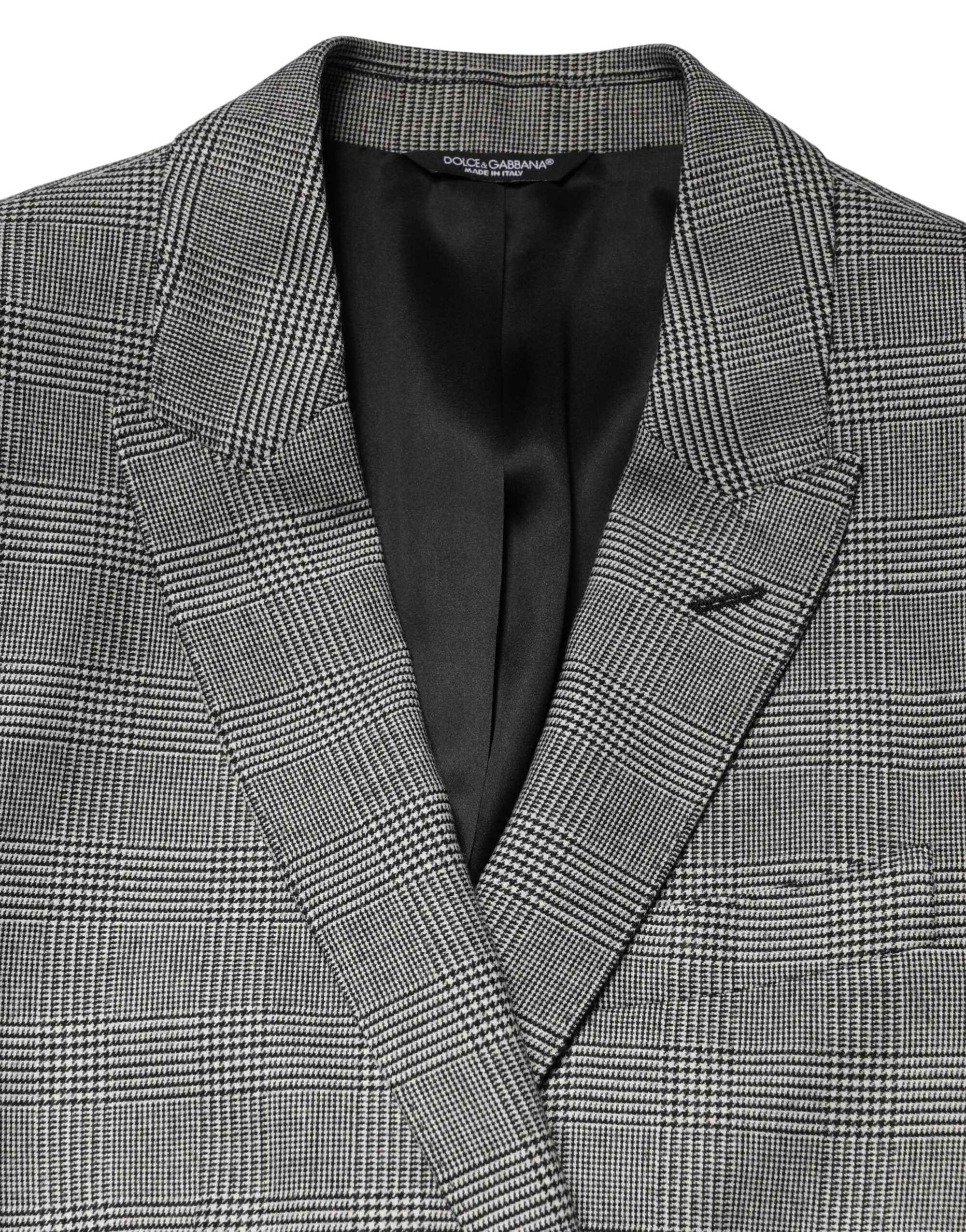 Dolce & Gabbana Gray MARTINI Single Breasted Formal 2PC Suit