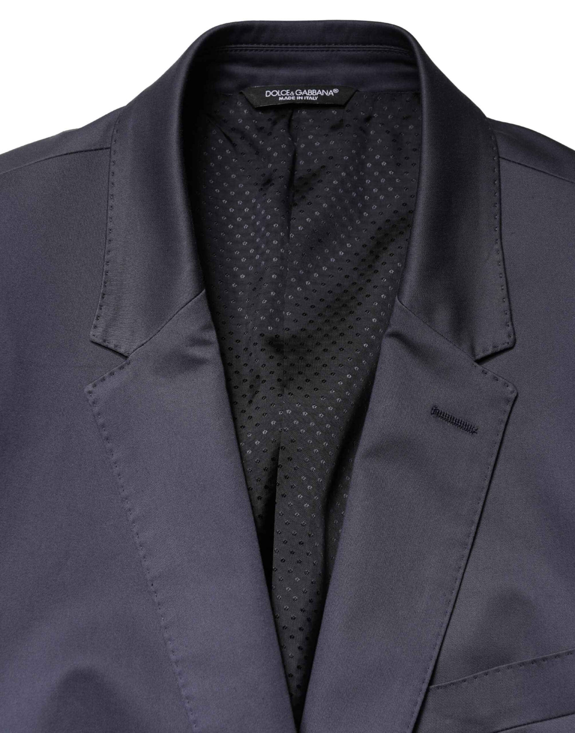 Dolce & Gabbana Blue Single Breasted MARTINI 2 Piece Suit