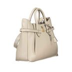 Guess Jeans Beige Polyurethane Women's Handbag