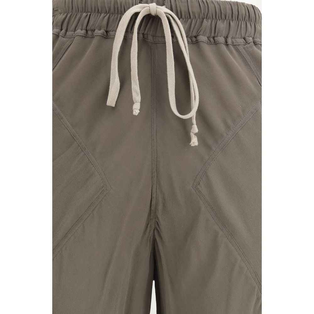 Rick Owens Brown Silk Casual Pants
