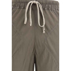 Rick Owens Brown Silk Casual Pants