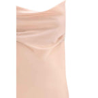 PINKO Multicolor Marabou Casual Dress