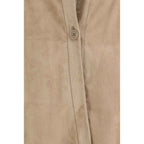 Salvatore Santoro Beige Lamb Ovis Aries Aries Shirt
