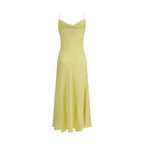 Balmain Bicolor Silk Casual Dress