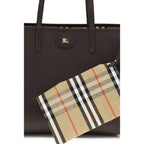 Burberry Multicolor Calf Leather Bos Taurus Shoulder Bag