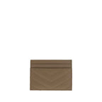 Saint Laurent Brown Calf Leather Bos Taurus Wallet