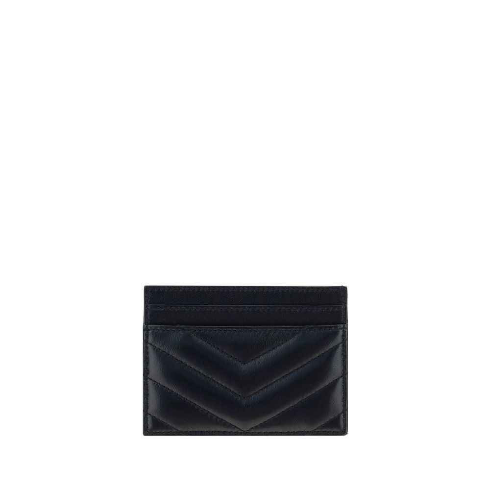 Saint Laurent Black Lamb Ovis Aries Aries Wallet