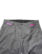 Dolce & Gabbana Gray Viscose Skinny Men Dress Trouser Pants