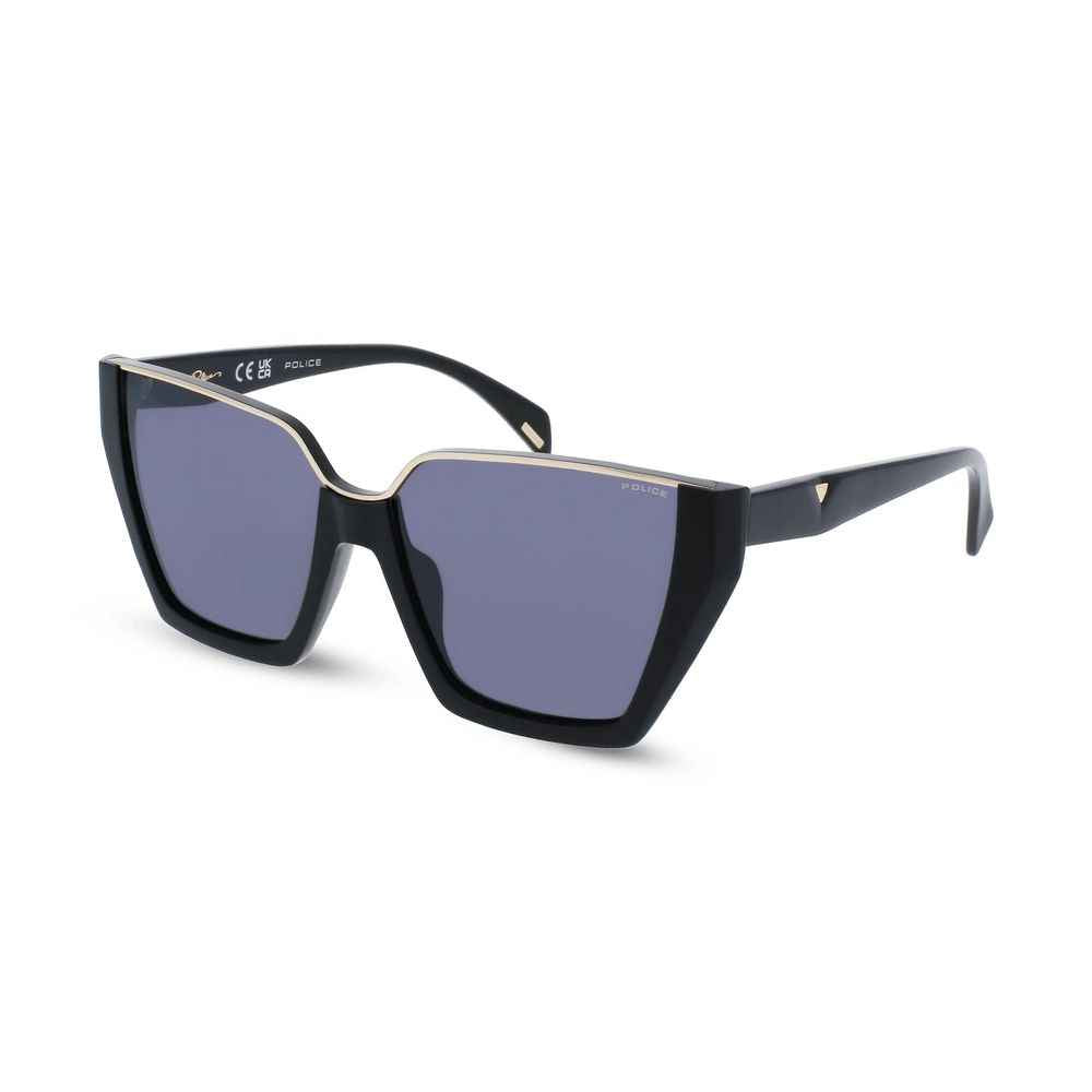 Police Black Acetate Sunglasses