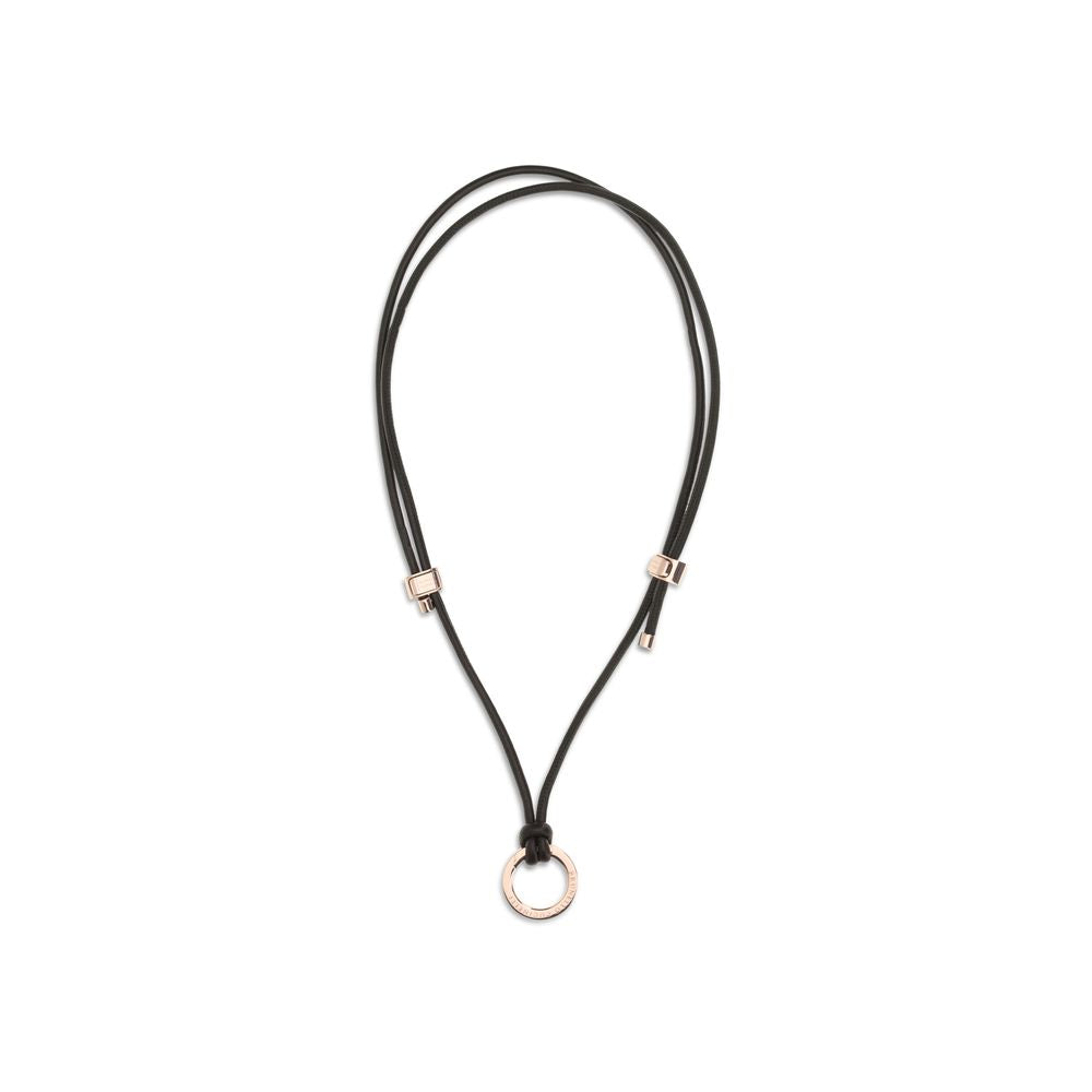 Brunello Cucinelli Brown Calf Leather Bos Taurus Keychain