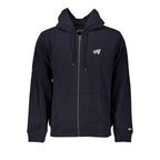 Tommy Hilfiger Blue Cotton Men's Hooded Sweatshirt