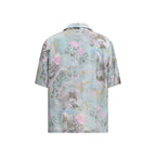 Off-White Multicolor Viscose Pattern Shirt