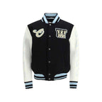 Off-White Black Wool Oves Aries Bomber
