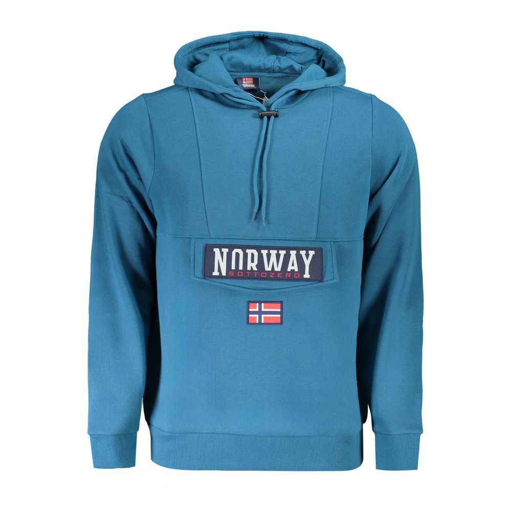 Norway 1963 Blu Cotton Men Sweatshirt