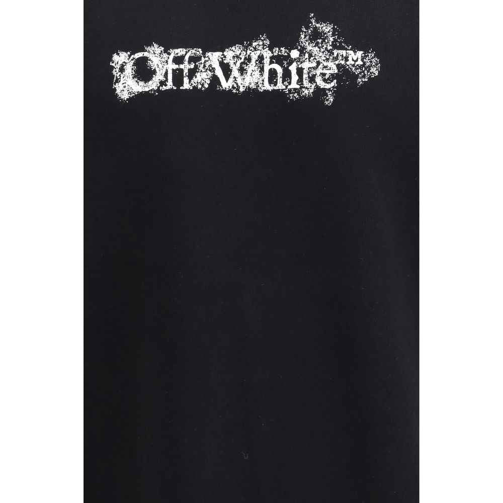 Off-White Black Cotton Sweatshirt