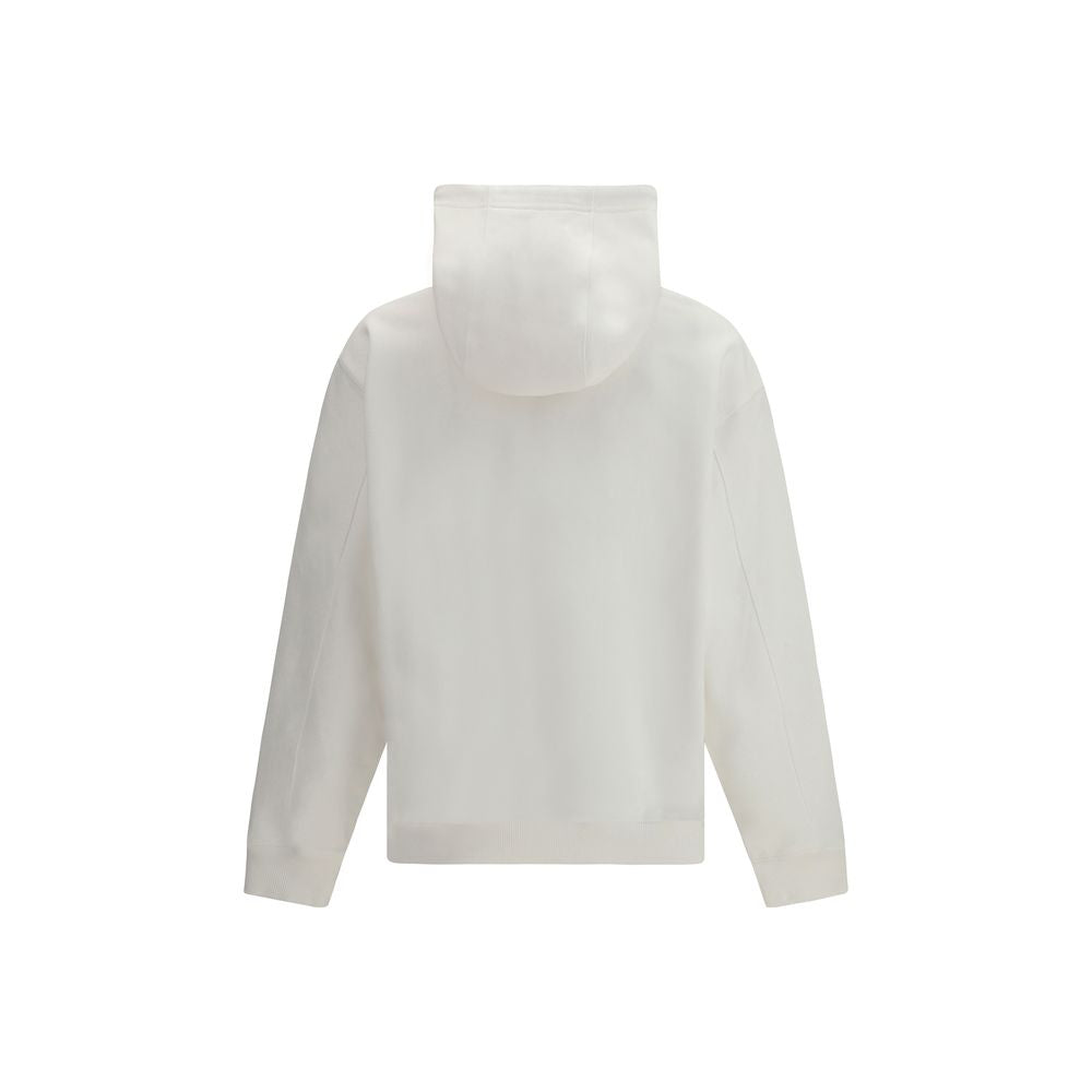 Casablanca White Cotton Sweatshirt