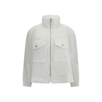 PINKO White Polyester Shell Jacket