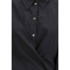 Lemaire Black Cotton Dress Shirt