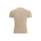 Max Mara Beige Fleece Wool Blouse