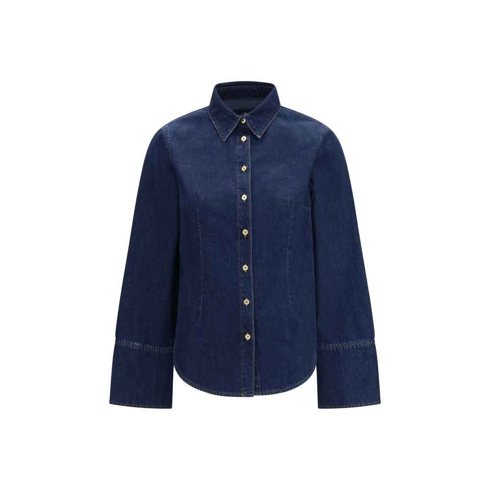 7FOR Blue Denim Shirt
