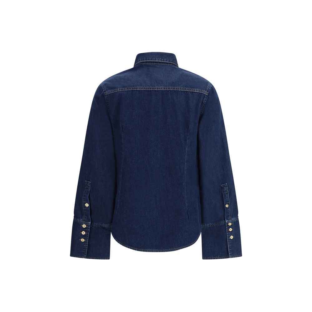 7FOR Blue Denim Shirt