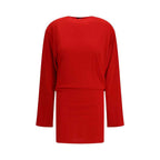 Jacquemus Multicolor Viscose Cocktail Dress