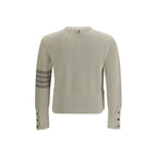 Thom Browne Beige Cotton Sweatshirt