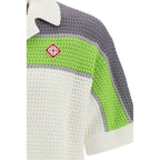 Casablanca White Cotton Pattern Shirt