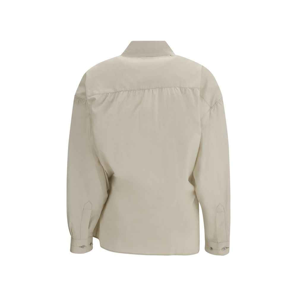 Lemaire Beige Cotton Dress Shirt