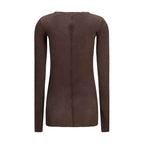 Rick Owens Brown Cotton Sportswear