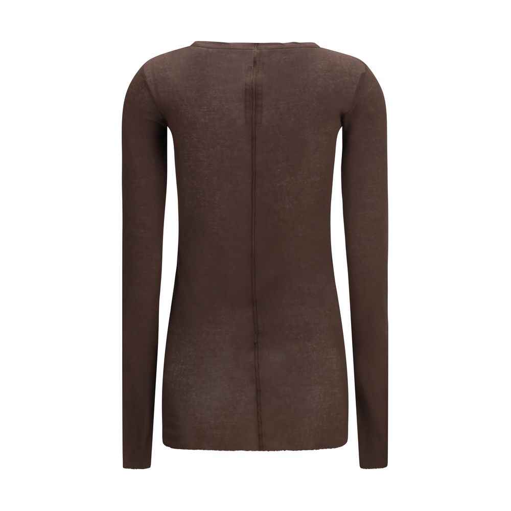 Rick Owens Brown Cotton Sportswear