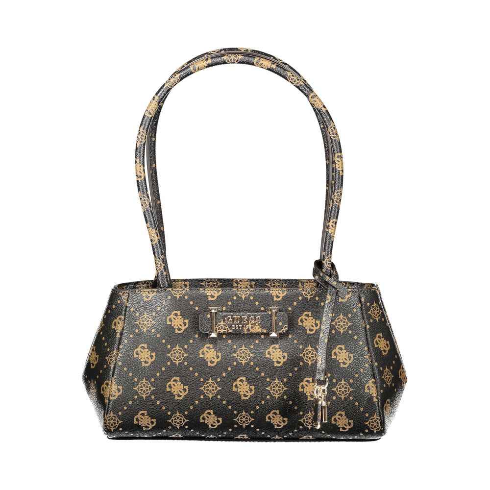 Guess Jeans Marrone Poliuretano Women Handbag