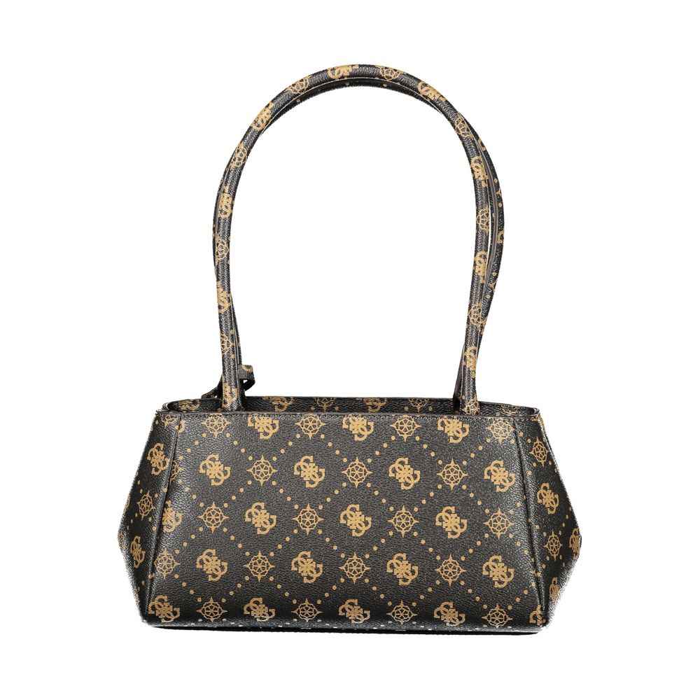 Guess Jeans Marrone Poliuretano Women Handbag
