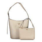 Guess Jeans Grigio Poliuretano Women Handbag