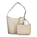 Guess Jeans Grigio Poliuretano Women Handbag