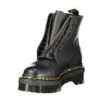Dr. Martens Black Leather Unisex Ankle Boot