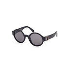 Moncler Black Pantografato Women Sunglasses